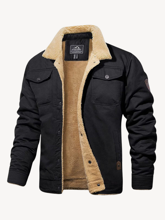 SPARTACO - BOMBER JACKET WITH FLEECE