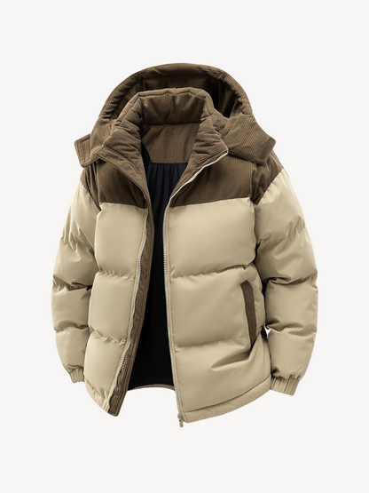 IGNAZIO - PUFFER JACKET WITH HOOD