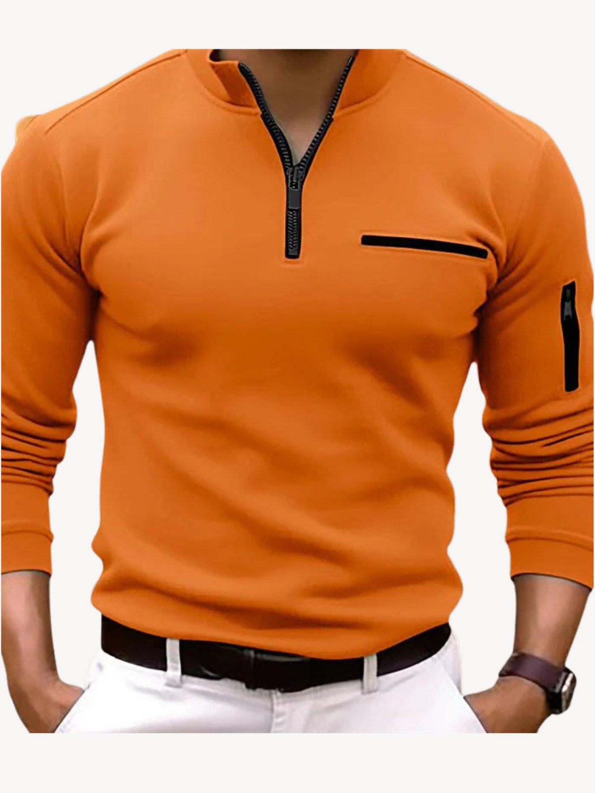 COSTANZO - LONG-SLEEVE POLO SHIRT