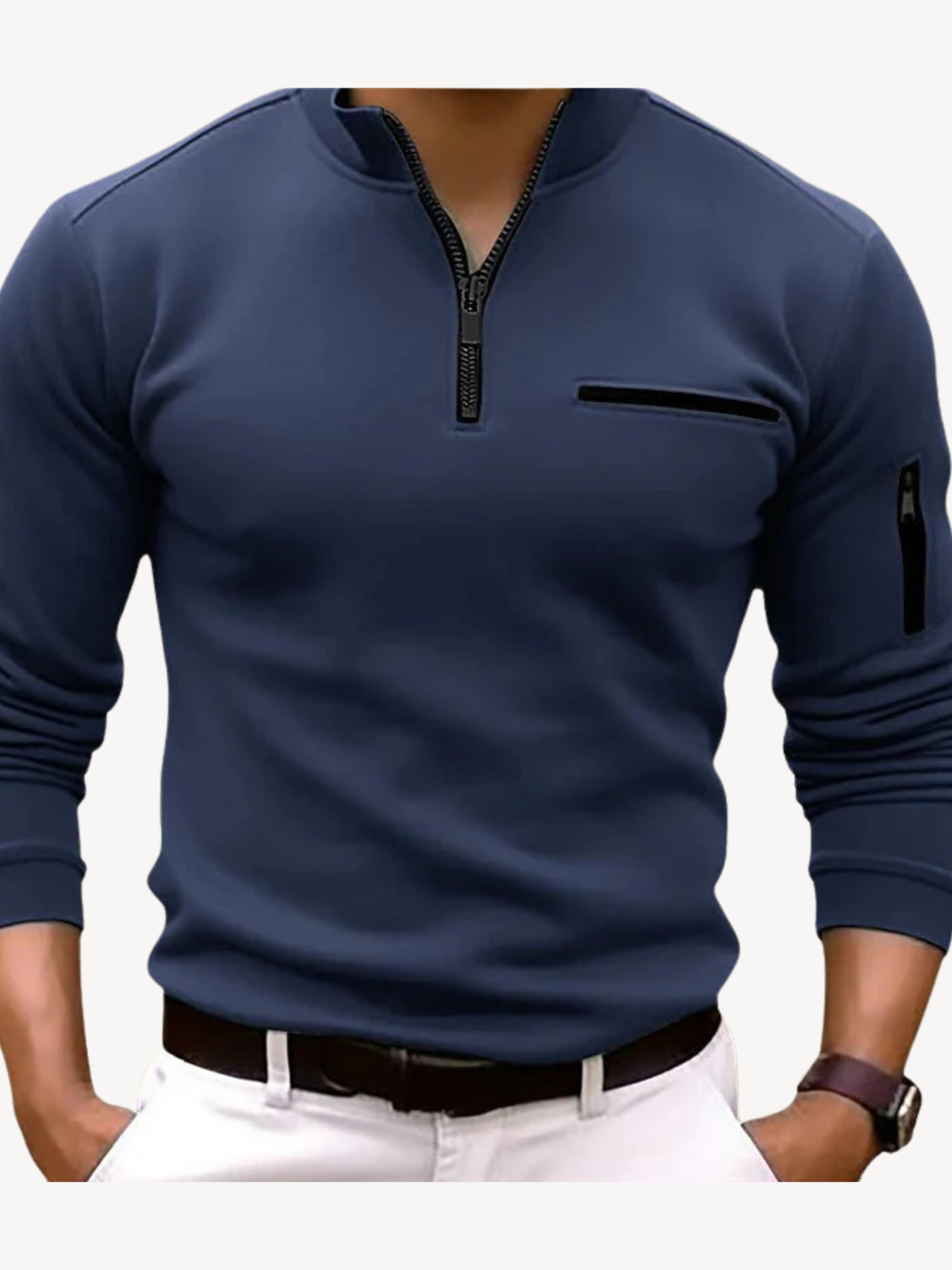 COSTANZO - LONG-SLEEVE POLO SHIRT