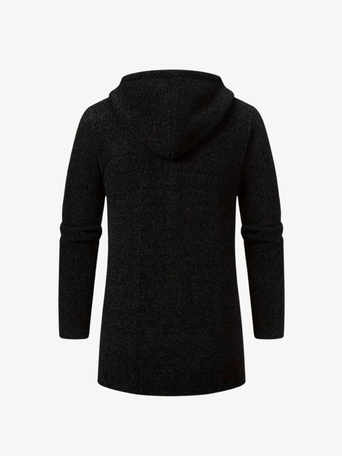 OLIMPIO - CAPPOTTO TRICOT CON CAPPUCCIO